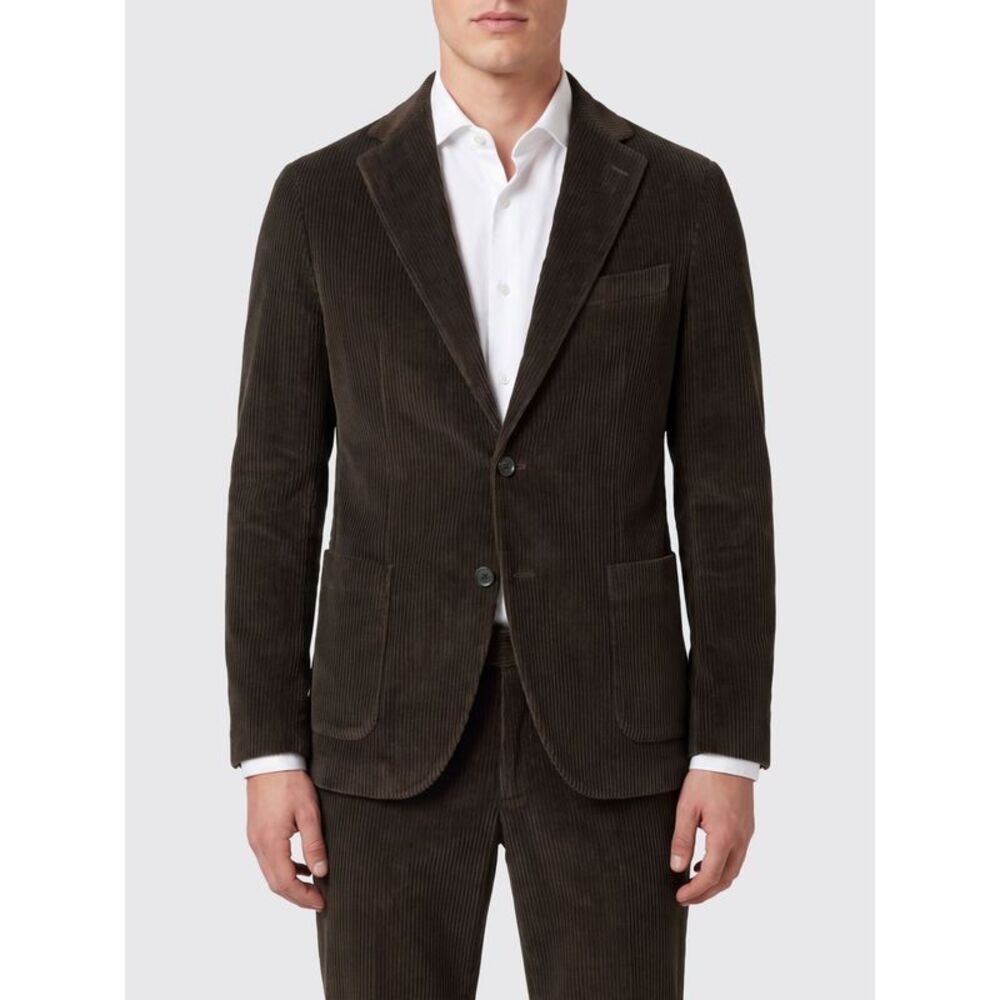 Circolo 1901 Men Circolo 1901 Slim Fit Single-Breasted Corduroy Blazer